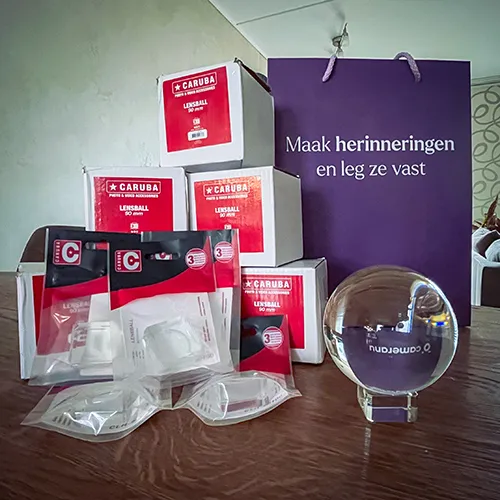 Fotogroep Esch - Lensball gloeilampfotografie