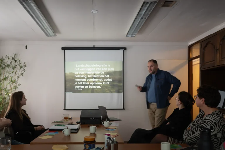 Fotogroep Esch - Inspiratie voor Landschapsfotografie door Dave Zuuring Lezing van Goud naar blauw en zwart