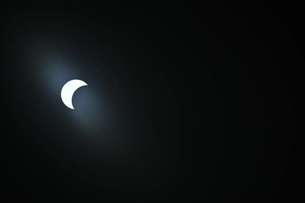 Fotogroep Esch - Zonsverduistering in Esch - Marjo van Dijk - Photography - Eclipse 12082026 Witte brug Spankerstraat Esch