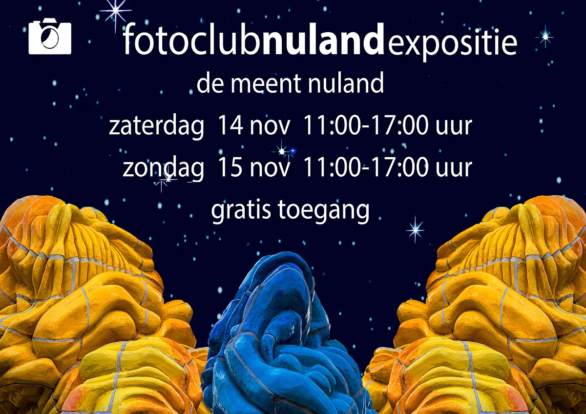 Fotoclub Nuland - Expositie november 2026